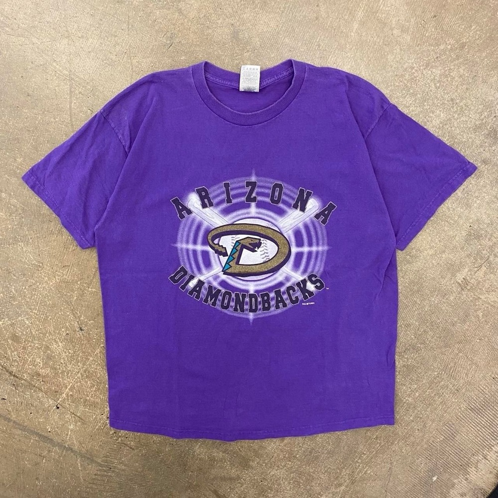 Vintage Arizona Diamondbacks MLB Baseball Early 2000s T-Shirt Size XL